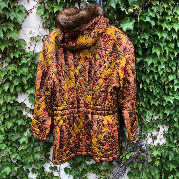 Vintage Mondi Silk Parka - Picture 6 of 7